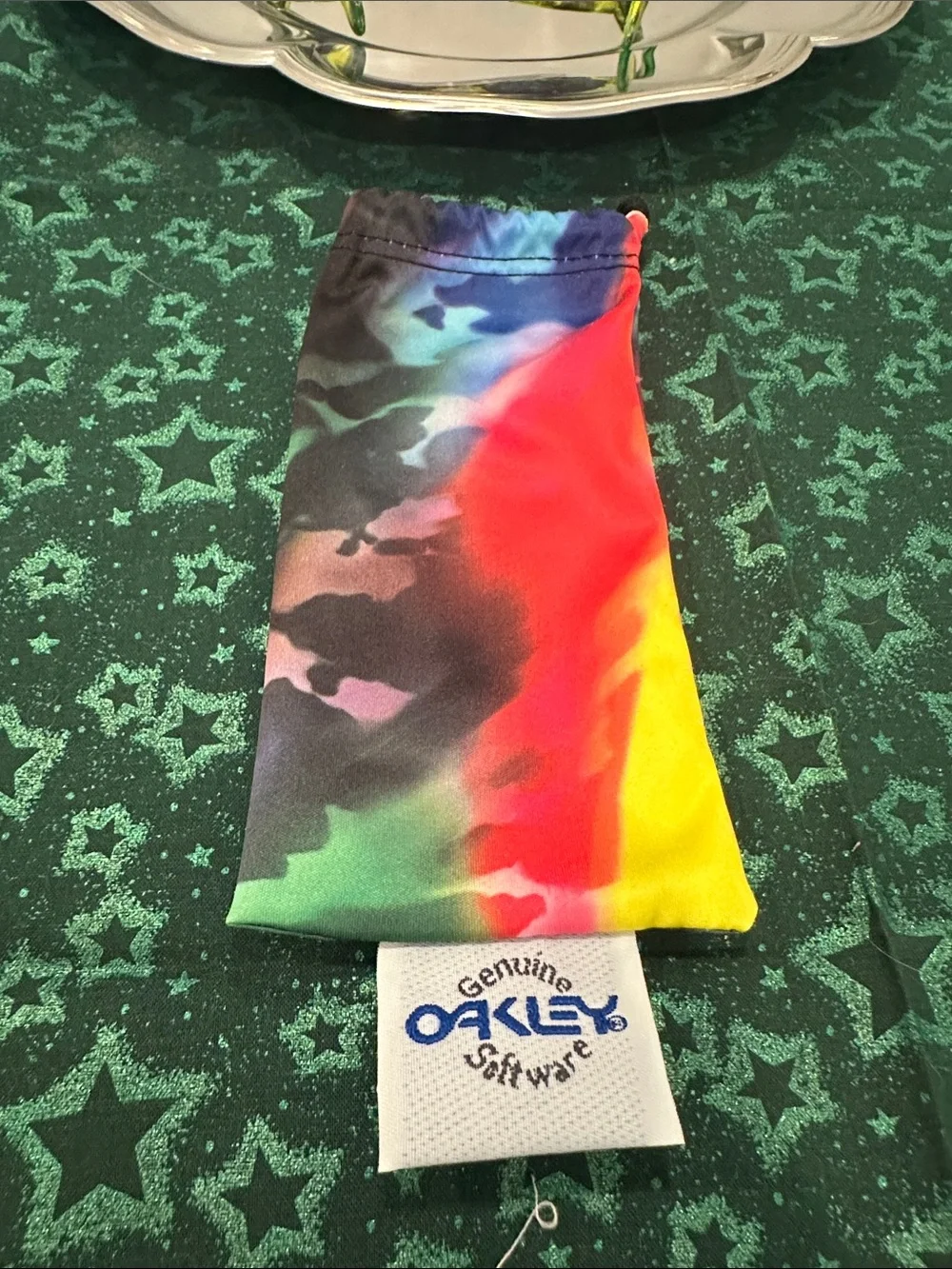 Oakley Frogskins Acid Tortoise Green Emerald Iridescent Lenses Near Mint